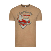 Vintage Coffee hot teacher halen Essential Vintage Tee - PixelFlow