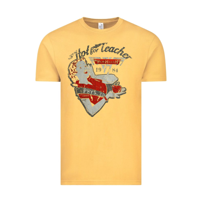 Hot Teacher Halen Essential Vintage Tee by PixelFlow | Teevron