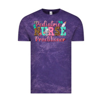 Cloud Purple Pediatric Nurse Practitioner Vintage Tee - texasbilliewilder