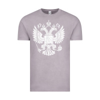 Vintage Zinc russian double headed eagle for a russia fan gift t shirt Vintage Tee - PixelFlow