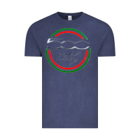 Vintage Denim fiat 500   italy Vintage Tee - PixelFlow