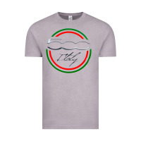 Vintage Zinc fiat 500   italy Vintage Tee - PixelFlow