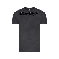 Vintage Black Chris Craft Boats Vintage Tee - PixelFlow