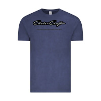 Vintage Denim Chris Craft Boats Vintage Tee - PixelFlow