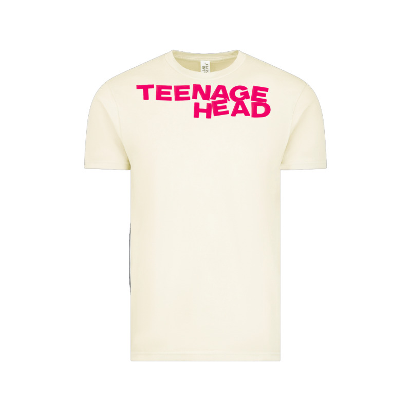 Teenage Head Print (pink) Plain Vintage Tee by PixelFlow | Teevron