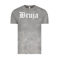 Cloud Rock womens bruja old english chola witchy v neck t shirt Vintage Tee - PixelFlow
