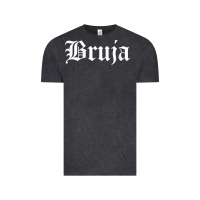 Vintage Black womens bruja old english chola witchy v neck t shirt Vintage Tee - PixelFlow