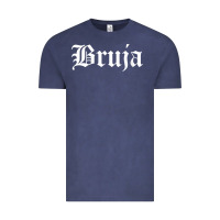 Vintage Denim womens bruja old english chola witchy v neck t shirt Vintage Tee - PixelFlow