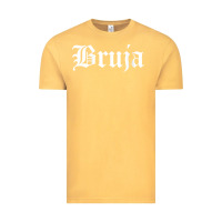 Vintage Mustard womens bruja old english chola witchy v neck t shirt Vintage Tee - PixelFlow