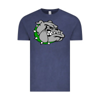 Vintage Denim ashville high school, ashville bulldogs Vintage Tee - PixelFlow