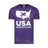 Cloud Purple usa power united states Vintage Tee - PixelFlow