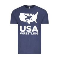 Vintage Denim usa power united states Vintage Tee - PixelFlow
