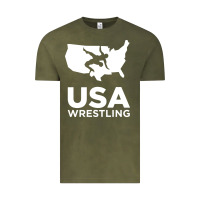 Vintage Olive usa power united states Vintage Tee - PixelFlow
