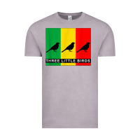 Vintage Zinc THREE LITTLE BIRDS Vintage Tee - PixelFlow