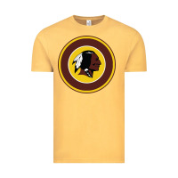 Vintage Mustard the indian red skins clasic Vintage Tee - PixelFlow