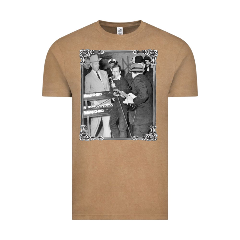 Lee Harvey Oswald And The Jack Ru Vintage Tee by PixelFlow | Teevron