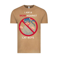 Vintage Camel i am a mom against cat boys Vintage Tee - PixelFlow