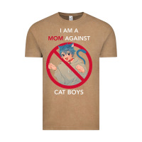 Vintage Coffee i am a mom against cat boys Vintage Tee - PixelFlow