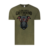 Vintage Olive greyhound t  shirt greyhound t  shirt (3) Vintage Tee - PixelFlow