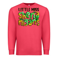 Cardinal little miss shenanigans St. Patrick's Premium Sweatshirt - LillyAllenDesigns