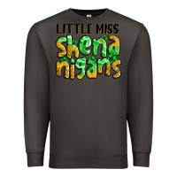 Smoke little miss shenanigans St. Patrick's Premium Sweatshirt - LillyAllenDesigns