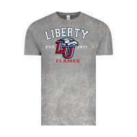 Cloud Rock liberty university flames football lynchburg virginia sparky the eagle Vintage Tee - PixelFlow