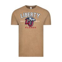 Vintage Coffee liberty university flames football lynchburg virginia sparky the eagle Vintage Tee - PixelFlow