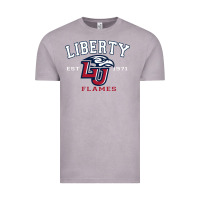 Vintage Zinc liberty university flames football lynchburg virginia sparky the eagle Vintage Tee - PixelFlow