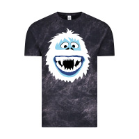 Cloud Black bumble face Vintage Tee - PixelFlow