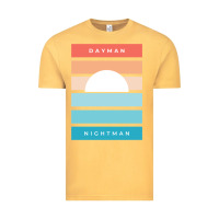 Vintage Mustard DAYMAN NIGHTMAN - It's Always Sunny Vintage Tee - PixelFlow