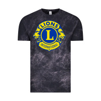 Cloud Black lions clubs international classic Vintage Tee - PixelFlow