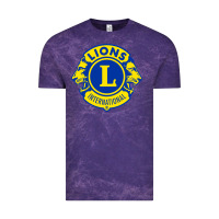 Cloud Purple lions clubs international classic Vintage Tee - PixelFlow