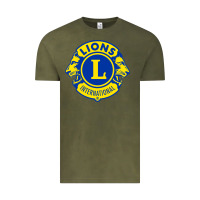 Vintage Olive lions clubs international classic Vintage Tee - PixelFlow