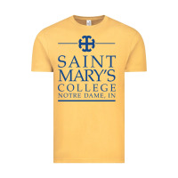 Vintage Mustard saint mary's college belles Vintage Tee - PixelFlow