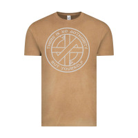 Vintage Camel Crass   There Is No  Authority But Yourself Classic Vintage Tee - PixelFlow