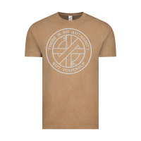 Vintage Coffee Crass   There Is No  Authority But Yourself Classic Vintage Tee - PixelFlow