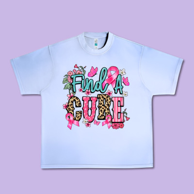 Find A Cure Urban Heavy Tee Designed By Nancycooperartshop