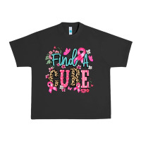 Pigment Black find a cure Urban Heavy Tee - NancyCooperArtShop