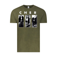 Vintage Olive Cher, Cher Heart of Stone, Cher Cher Cher Cher Cher, Cher Cher Cher Ch Vintage Tee - PixelFlow