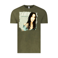 Vintage Olive Cher Believe Tour, Cher Believe Tours, Cher, Believe, Tour, the Cher B Vintage Tee - PixelFlow