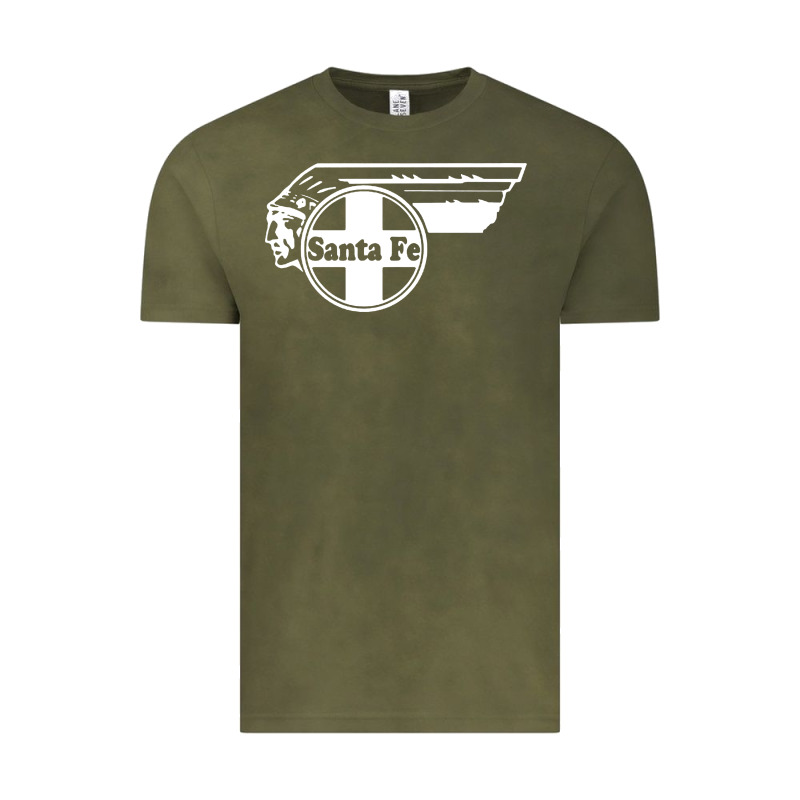 Big Chief Clean Santa Fe Railroad Vintage Tee by PixelFlow | Teevron