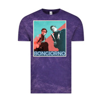 Cloud Purple Inglorious Basterds - Bongiorno poster GIFT Vintage Tee - PixelFlow