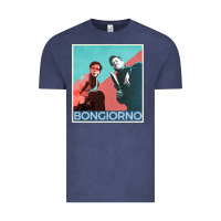 Vintage Denim Inglorious Basterds - Bongiorno poster GIFT Vintage Tee - PixelFlow