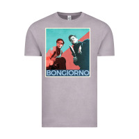 Vintage Zinc Inglorious Basterds - Bongiorno poster GIFT Vintage Tee - PixelFlow