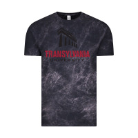 Cloud Black transylvania university Vintage Tee - PixelFlow