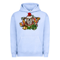 Pigment Grape Ice Christmas joy english bulldog Urban Hoodie - BarkalooDesign