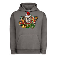 Pigment Tornado Christmas joy english bulldog Urban Hoodie - BarkalooDesign