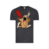 Vintage Black captain caveman captain caveman unga bunga premium t shirt Vintage Tee - PixelFlow