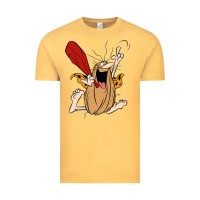 Vintage Mustard captain caveman captain caveman unga bunga premium t shirt Vintage Tee - PixelFlow