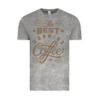 Cloud Rock The Best Morning Coffee Vintage Tee - PixelFlow